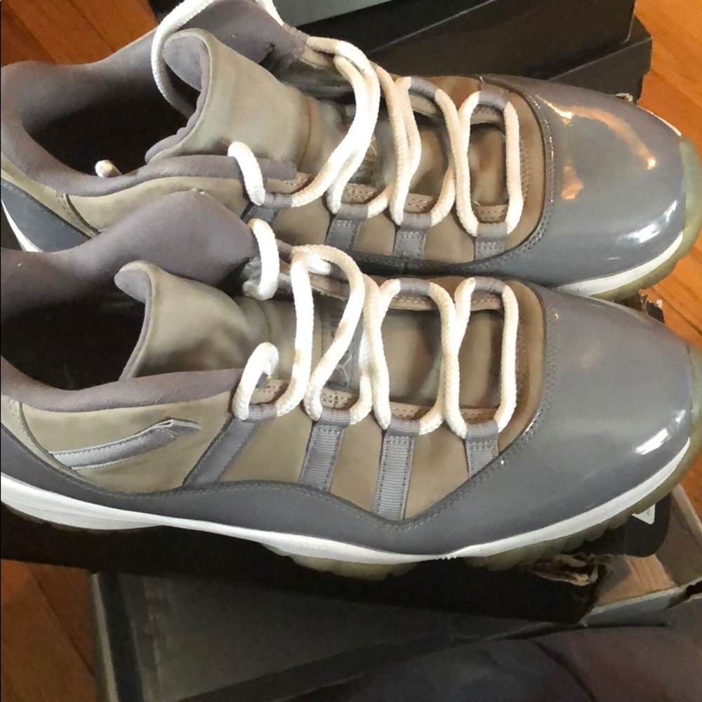 Jordan retro 11 gray low bbg